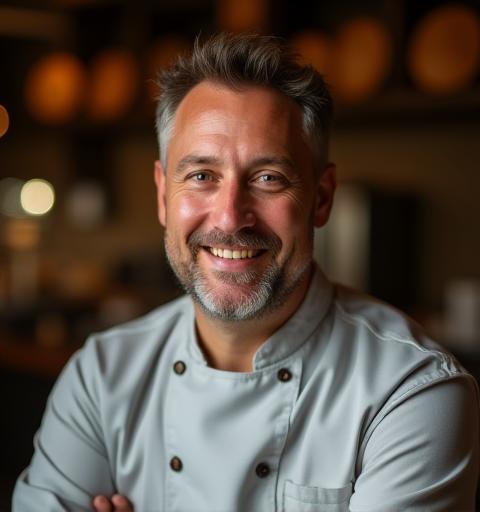 Fondatorul Jule-tyre, Chef Nicolae Istrate, într-un mediu culinar autentic