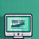 Icon ilustrând o platformă online modernă și accesibilă